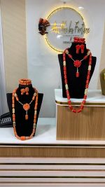 Benin Coral Bead