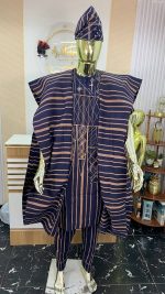 Vintage Complete Asooke Agbada for Men